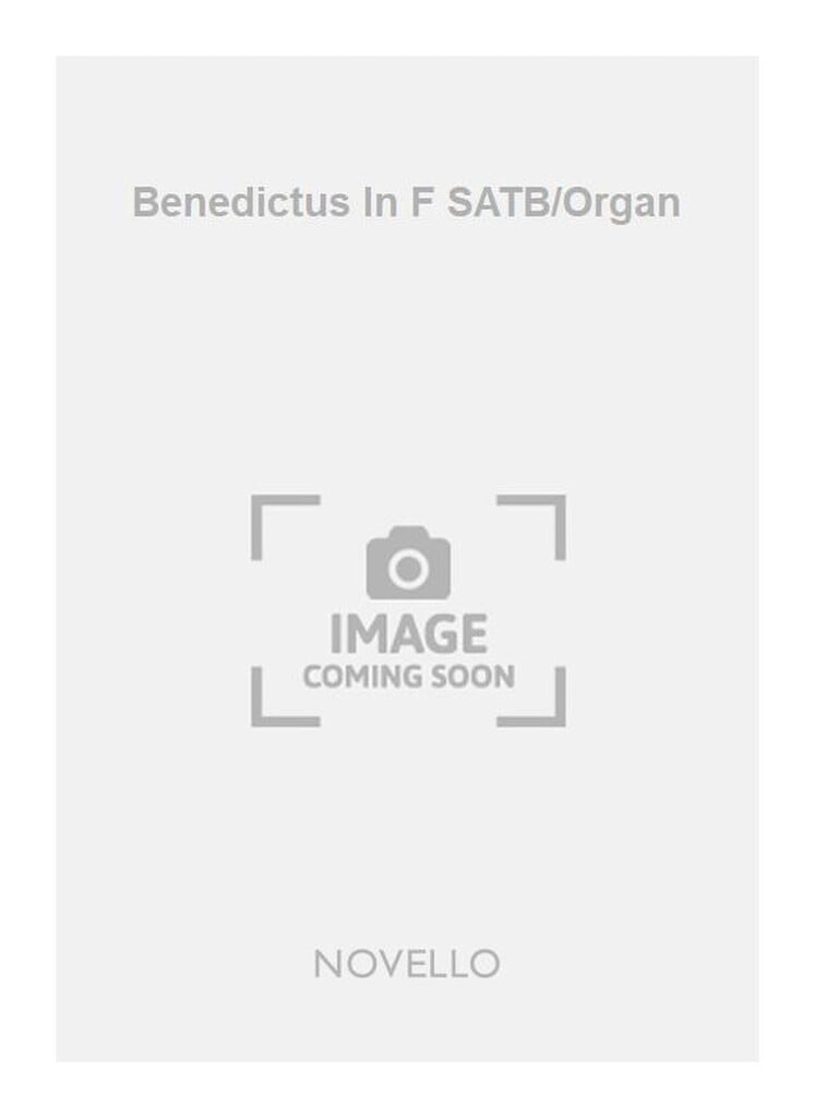 Benedictus In F SATB/Organ